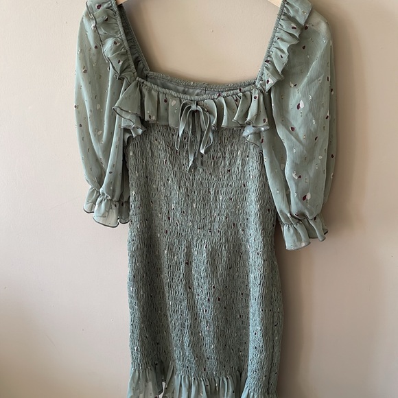 ROWA Olive Green Dress Size Medium - Picture 8 of 11